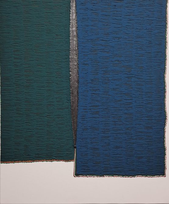Interstice-Pile up  Rub 6-01 by Soonik Kwon contemporary artwork Mixed Media