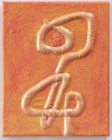 Botanical maybe by Caroline Rothwell contemporary artwork painting sculpture