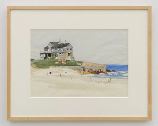 House by the Sea by Edward Hopper contemporary artwork Painting