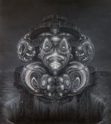 Enclosed in the Framework of Faith by Tos Suntos contemporary artwork painting