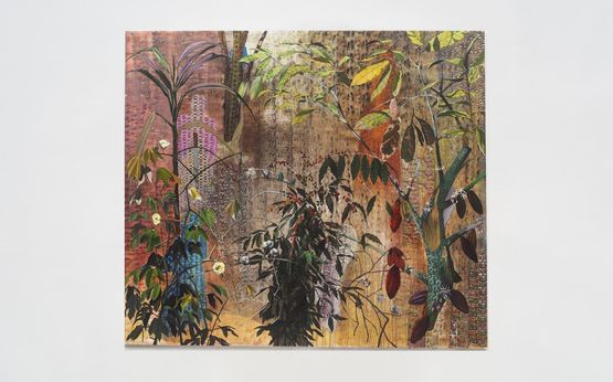 Paisagem inutil by Luiz Zerbini contemporary artwork Painting
