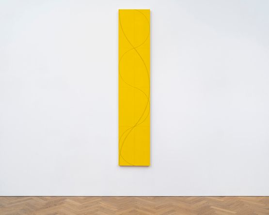 Column Painting 17A by Robert Mangold contemporary artwork Painting