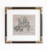 untitled Harvest in the Field by Jean-francois Millet contemporary artwork Drawing