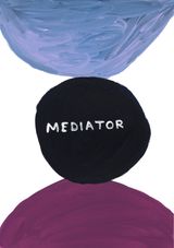 Untitled by David Shrigley contemporary artwork painting