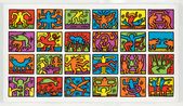 Retrospect by Keith Haring contemporary artwork Print