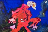escape the night anyone but here by Tom Polo contemporary artwork painting