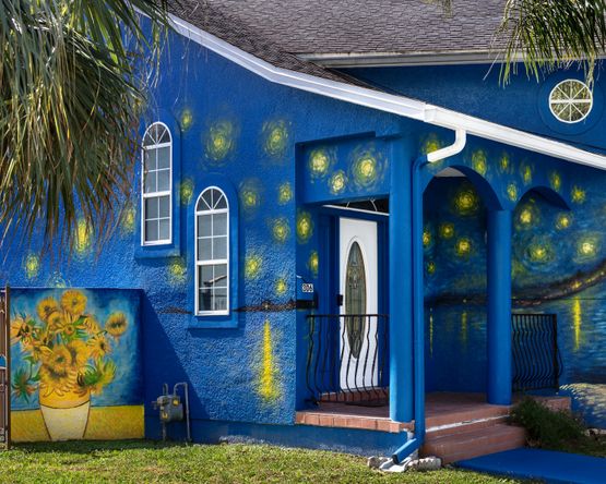 Van Gogh House Mt Dora by Anastasia Samoylova contemporary artwork Print