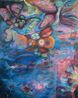 A dream of a butterfly by Maoka Ueda contemporary artwork Painting