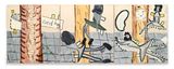 Green Twink and Ivy by Rose Wylie contemporary artwork painting works on paper