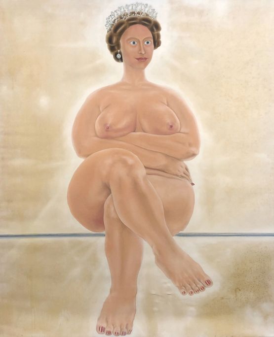 Queen by Hilo Chen contemporary artwork Painting