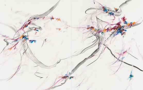 Allonge No. 3 by Xiyao Wang contemporary artwork Drawing