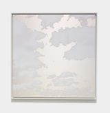 Morning Cloud Asagumo January 4 2024 71304 AM NYC by Miya Ando contemporary artwork mixed media painting