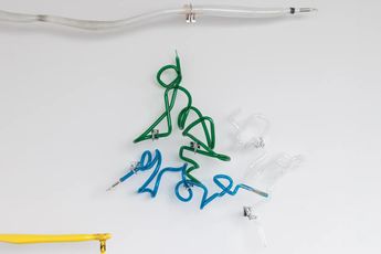 Contemporary art exhibition Nairy Baghramian Nairy Baghramian nameless at Marian Goodman Gallery New York United States