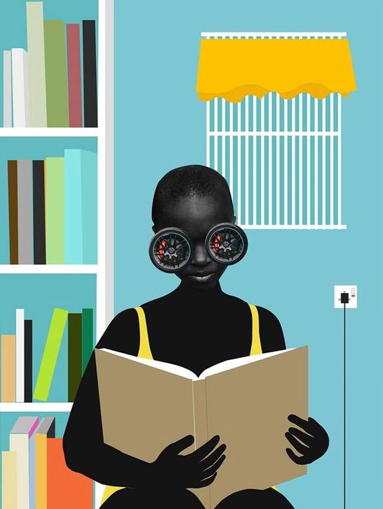 Omuma by Azuka Muoh contemporary artwork Print