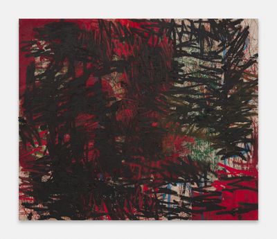 Oscar Murillo Sees Red in Rome
