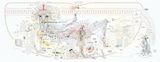 Postpartum Care Center Detailed Diagram by Minjeong An contemporary artwork print