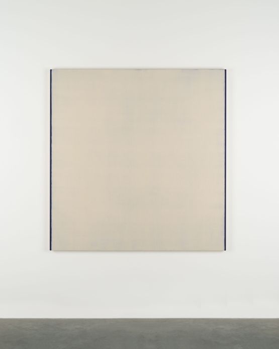 Untitled Indigo by Callum Innes contemporary artwork Painting
