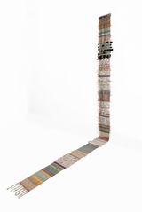 Epidermis by T. Vinoja contemporary artwork painting textile