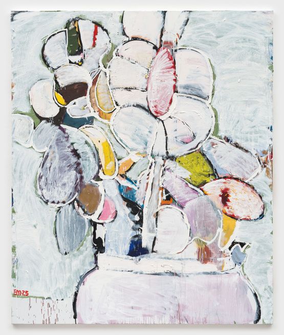 Delicates by Eddie Martinez contemporary artwork Painting