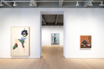 Contemporary art exhibition Michael Ray Charles VENI VIDI at Templon New York United States
