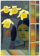 Spring is A Secret by Carlo DAnselmi contemporary artwork painting