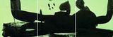 Couple and screen by Joao Maria Gusmao contemporary artwork print