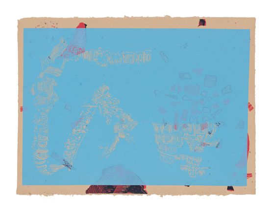 from the series Cada cosa es Babel 23 by Mariana Castillo Deball contemporary artwork Print