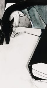 Untitled by Iris Schomaker contemporary artwork drawing