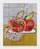 Cezannes Apples by Hadi Falapishi contemporary artwork Painting