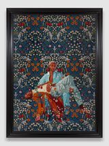 Portrait of Tarek Ali Ellis and Michael Morgan by Kehinde Wiley contemporary artwork painting works on paper