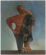 Climbing by Yan Bingqing contemporary artwork painting