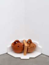 Corner Strike Wedging Slab by Matthew Barney contemporary artwork sculpture