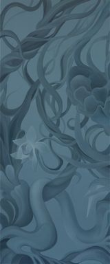 Curly April-2 by Ellen Sheidlin contemporary artwork painting