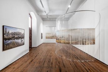 Contemporary art exhibition Mikhael Subotzky Home Building Ideas for South Africa or A Cape Town Landscape at Goodman Gallery Cape Town South Africa
