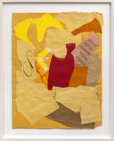 Collage by Yvonne Thomas contemporary artwork photography works on paper