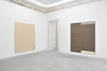 Contemporary art exhibition David Ostrowski Das Goldene Scheiss at Almine Rech Paris Rue de Turenne France