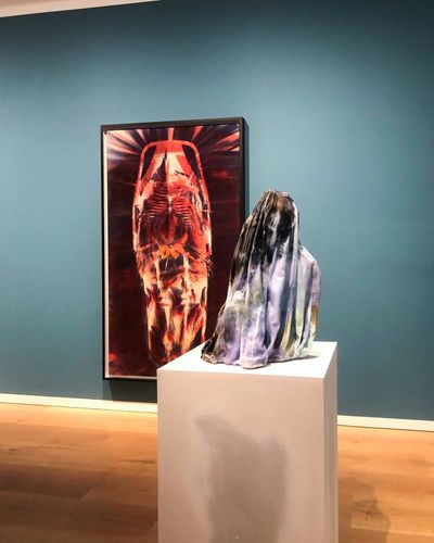 Andra Ursutas Kaleidoscopic Photograms Give Form to Mortality at David Zwirner