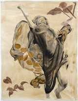Rise Amina by Mona Taha contemporary artwork drawing mixed media works on paper