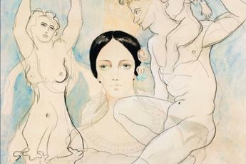Contemporary art exhibition Group Exhibition Fifty works on paper at Bailly Gallery Online Only Switzerland
