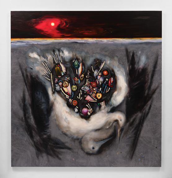 Noise of Oblation by Ambera Wellmann contemporary artwork Painting