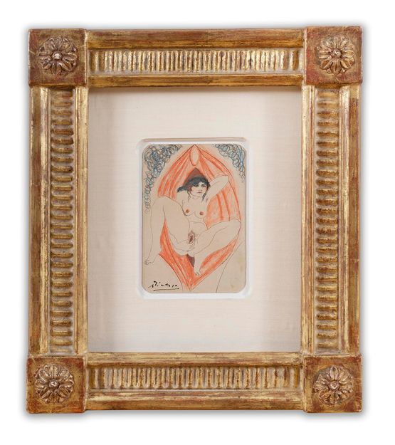 Environnement vaginal by Pablo Picasso contemporary artwork Drawing
