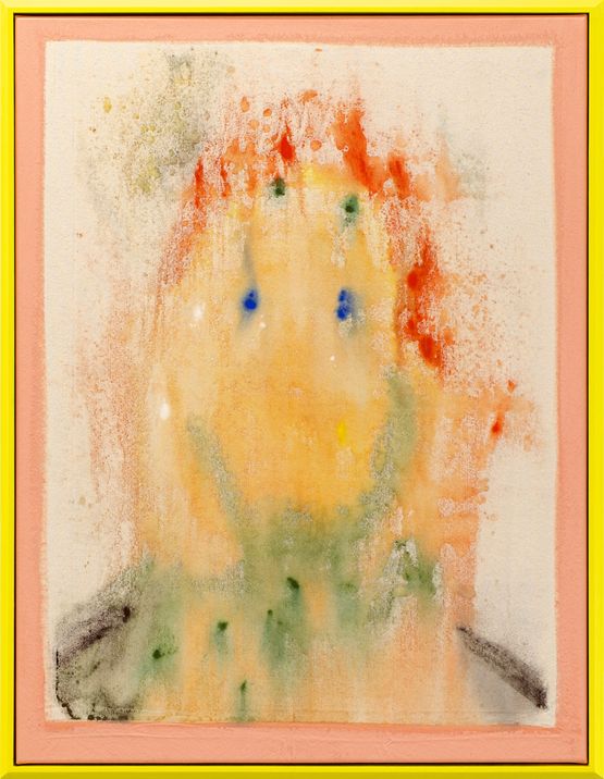 At the Risk of Being Crude by Hannah Ireland contemporary artwork Painting