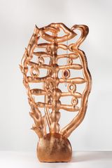 Sylvan body copper by Caroline Rothwell contemporary artwork sculpture