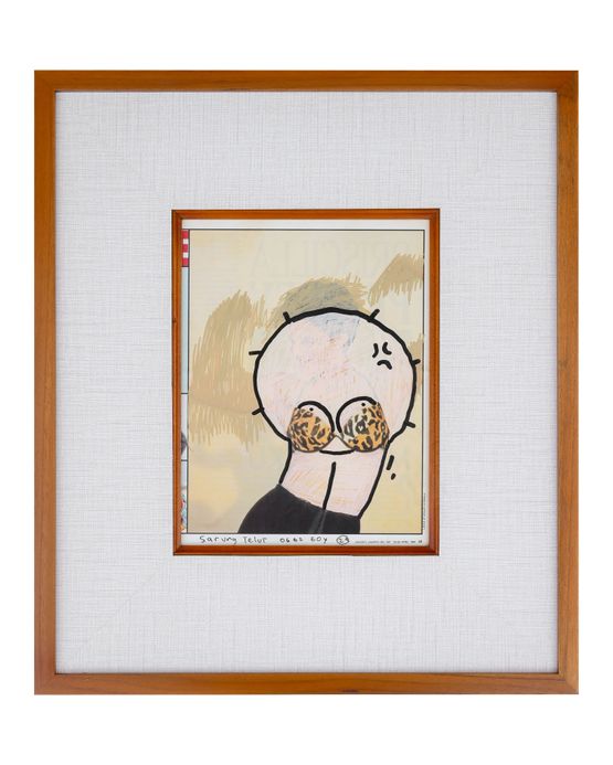 Sarung Telur by OGGZGOY contemporary artwork Works on Paper