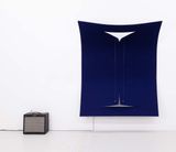 Work on Felt Variation 27 Dark Blue by Naama Tsabar contemporary artwork sculpture