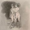 Held Where She Stands by Von Wolfe contemporary artwork Works on Paper