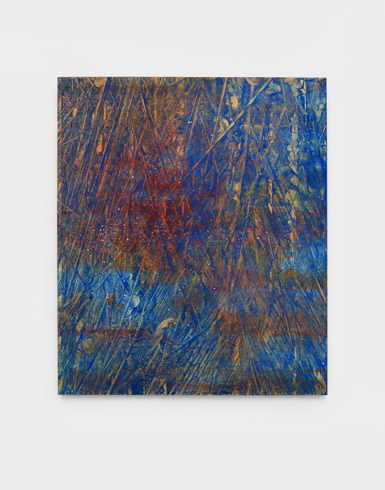Rost Rain 01 W OR- B- by Liang Yuanwei contemporary artwork Painting