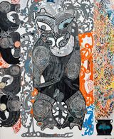 Refuse by Shane Cotton contemporary artwork painting