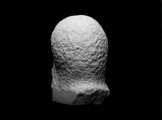 Marble Head - Opus 5 nr.7 by Athar Jaber contemporary artwork Sculpture