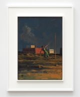Untitled Maypole by Hughie Lee-Smith contemporary artwork painting works on paper